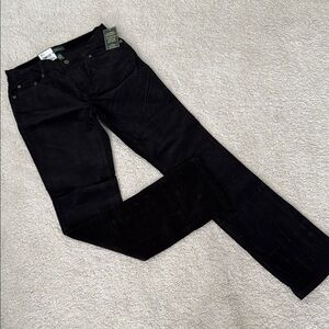 NWT Lauren RL Black Straight-Leg Corduroys 4